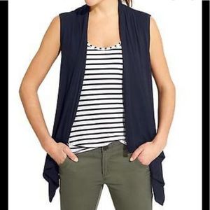 Athleta sleeveless open front tunic